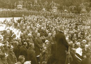 Похорон куратора Станіслава Собінського відбувся на Личаківському цвинтарі у Львові 22 жовтня 1926 року