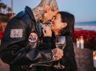 Американская звезда реалити Кортни Кардашьян показала, как признавался в любви музыкант Трэвис Баркер