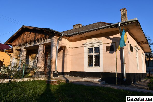 Дом в городе Самбор, где 25 февраля 1887 года родился Лесь Курбас. Сегодня здесь его музей