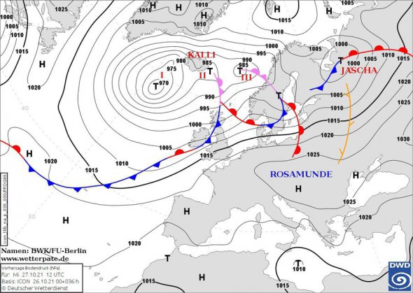 Rozamunde рішуче відганятиме хмари атмосферним віником