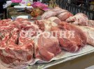 За свинину на Бессарабці просять від 140 грн