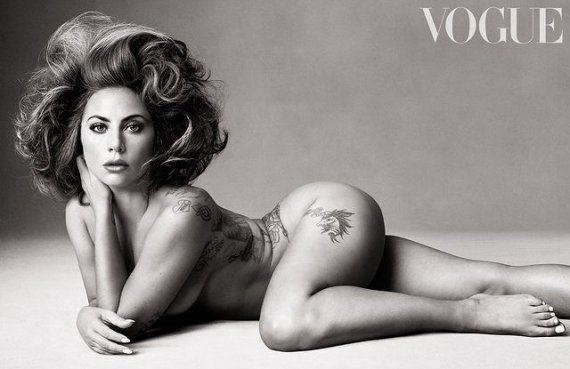 Американська артистка Леді Ґаґа знялася одразу для двох видань - британського та італійського Vogue