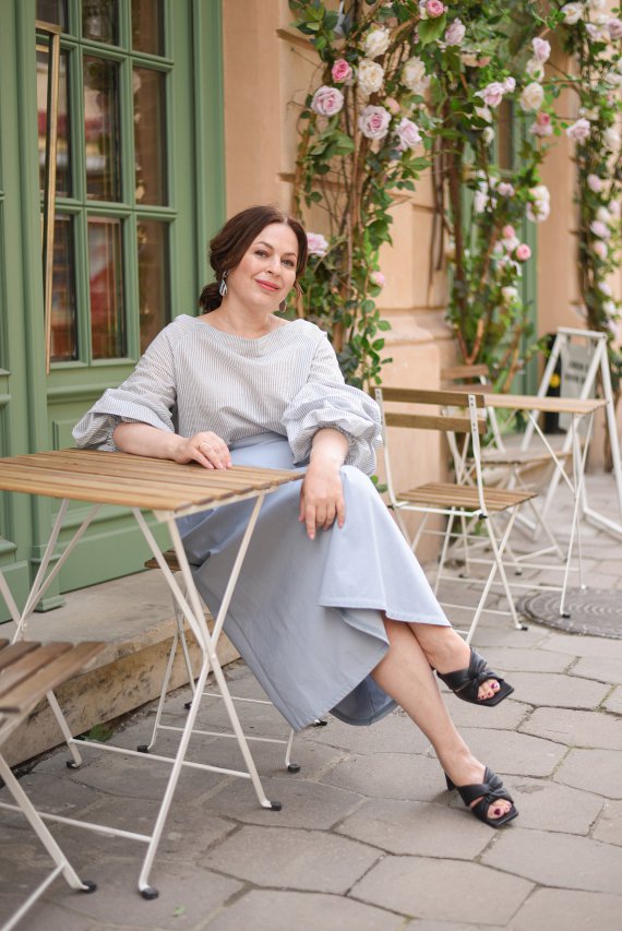 Майя Тульчинська радить українкам обирати зручні речі, які підкреслюють їхню індивідуальність