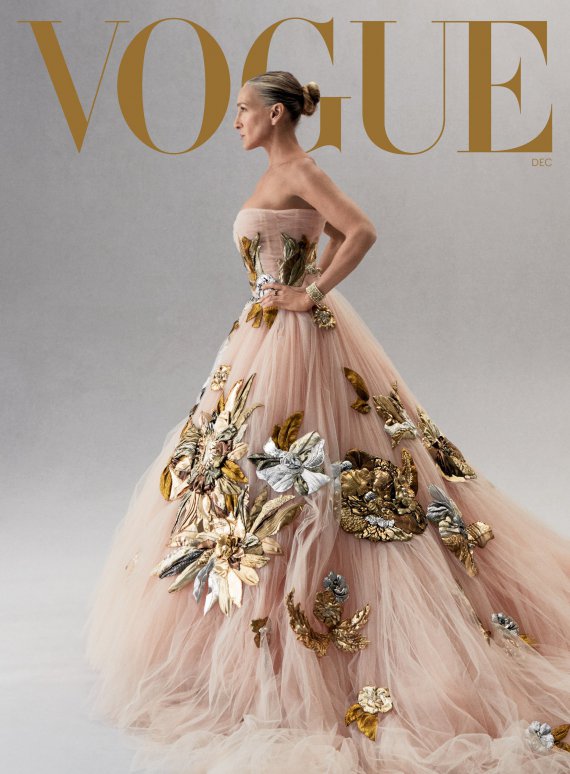 Американська акторка Сара Джессіка Паркер знялася для грудневого номеру американського Vogue. Обкладинку прикрасила в ефектній сукні з нової колекції Dolce & Gabbana Alta Moda