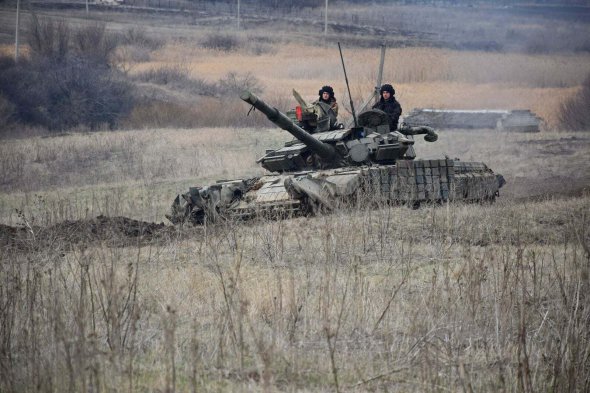 Українська армія на Донбасі в квітні, коли Росія вже стягувала війська до українського кордону 