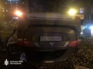 У Харкові п'яний поліцейський із Сумщини за кермом Mitsubishi Outlander влаштував аварію