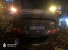 У Харкові п'яний поліцейський із Сумщини  за кермом   Mitsubishi Outlander  влаштував аварію