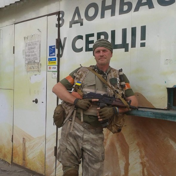 У складі  2-ї афганської роти "Айдару" Володимир Правосудов пройшов найважчі бої 2014 року