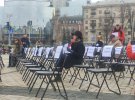 Як пройшла акція "Порожні стільці" в Києві