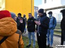 Протестовать против антивакцинаторов приходили львовские активисты, были представители "Нацкорпуса"