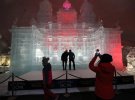 Крижаний храм із льоду вирізьбили в Словаччині 