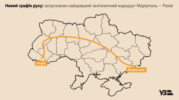 12 областей и 1806 км: Укрзализныця запускает поезд с самым длинным маршрутом