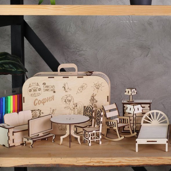 Оригінальні дитячі іграшки з натуральної деревини порадують як малечу, так і дорослих