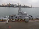 Два нових катери пришвартували в Одеському морському порту. Військові катери готуються прийняти до ВМС. Фото: Думська