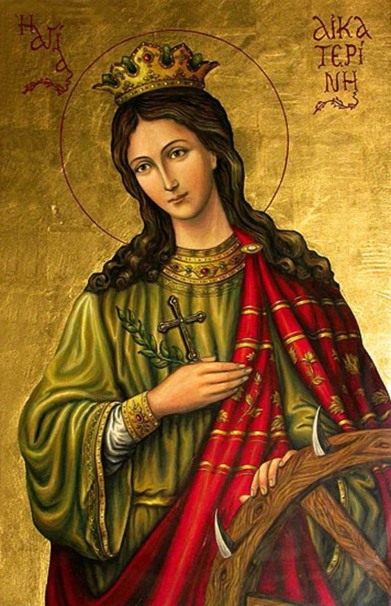 Великомученица Екатерина распространяла христианское учение среди людей