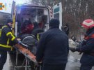Під Черніговом зіткнулися маршрутка і вантажівка. 13 загиблих, ще семеро людей у лікарні