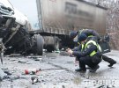 Под Черниговом столкнулись маршрутка и грузовик. 11 погибших, еще восемь человек в больнице