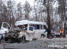 Под Черниговом столкнулись маршрутка и грузовик. 12 погибших, еще семь человек в больнице