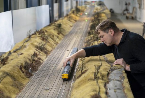 Залізницю Саймон Джордж будував вісім років