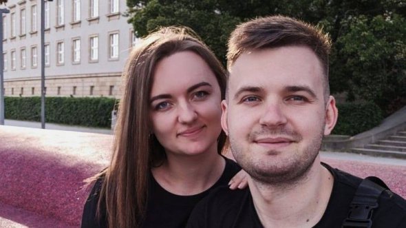 Жених і невеста 23-летние Ярослав Веремиенко и Виктория Гурин