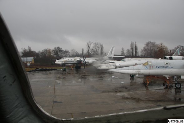 В музее тяжелой бомбардировочной авиации в Полтаве представлены находившиеся на вооружении СССР самолеты