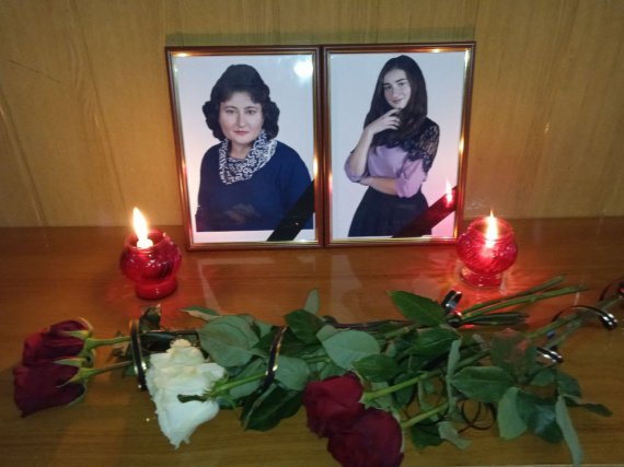 Нина Ткаченко   погибла вместе с дочерью 19-летней Юлией