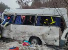 Під Черніговом зіткнулися маршрутка і вантажівка. 13 загиблих, ще семеро людей у лікарні