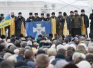 У Об’єднавчому соборі взяли участь 62 архієреї. Переважна більшість із Української православної церкви Київського патріархату 