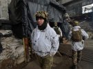 Украинские военные в промзоне Авдеевки, 17 декабря