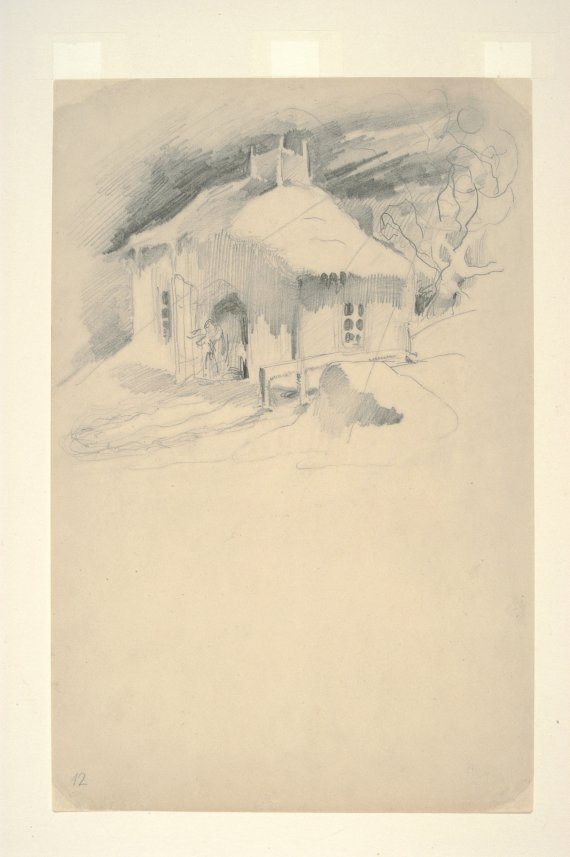 Циприан Камиль Норвид, "Сельский дом зимой"