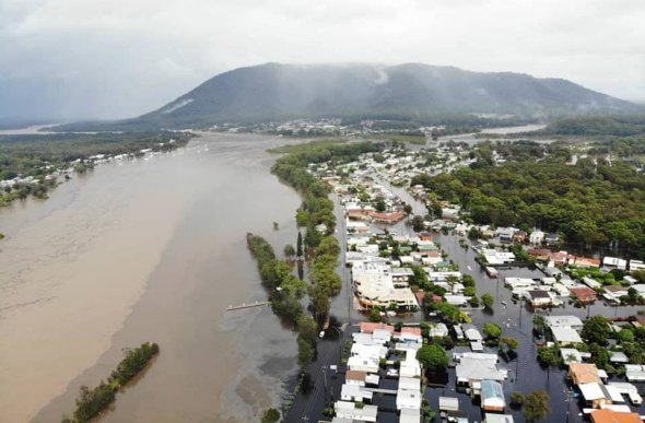 Наводнение в Новом Южном Уэльсе, Австралия