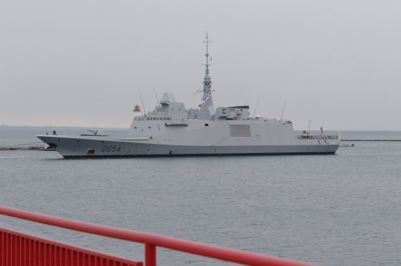 В Одессу прибыл корабль ВМС Франции