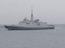 Остановка в Одессе является первым заходом фрегата в морские воды Украины