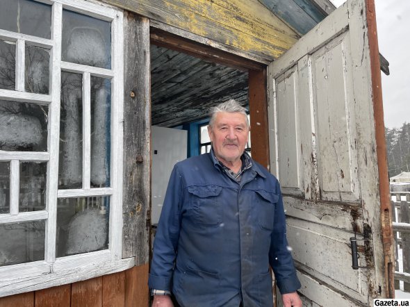 Дмитрий Тесленко один из трех мужчин, до сих пор проживающих в селе Борутино