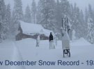 Кількість снігу, що випав на півночі американського штату Каліфорнія, перевищила рекорд, встановлений 1970 року
