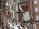 В Харькове обрушилась стена четырехэтажного дома. Пострадавших нет