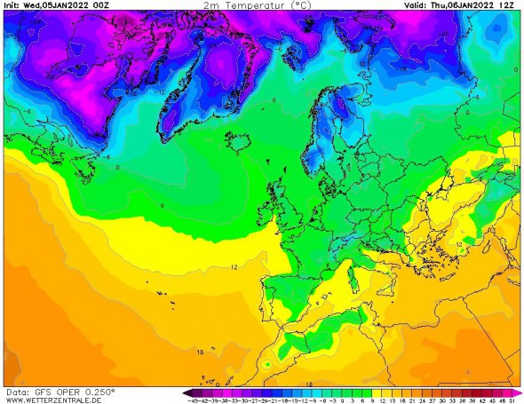 В Днепре с районами будет + 5...12°С