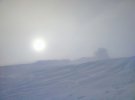 Утром 12 января на горе Поп Иван Черногорский в Карпатах ударил мороз почти -20°C