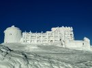 Уранці 12 січня на горі Піп Іван Чорногірський у Карпатах вдарив мороз майже -20°C.