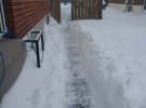 В Канаде местами выпало более полуметра снега. Местным приходится самостоятельно откапывать свои машины