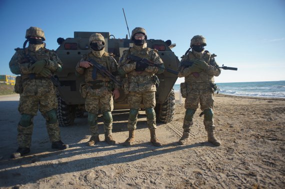 Підрозділи бригади зайняли оборону десантно-доступних ділянок узбережжя від Коблево до Чорноморки