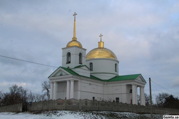 Свято-Николаевская церковь в селе Веприк возле Гадяча