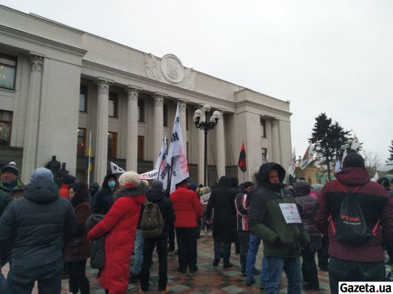 ФОПи зібралися на масштабний мітинг під Верховною Радою