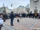 В ходе столкновений возле Верховной Рады Украины пострадали 18 полицейских и трое участников акции SaveФОП