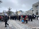 В ходе столкновений возле Верховной Рады Украины пострадали 18 полицейских и трое участников акции SaveФОП