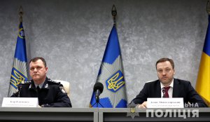 Міністр внутрішніх справ Денис Монастирський та голова Нацполіції Ігор Клименко розповіли про затриманих у Київі організаторів масових заворушень