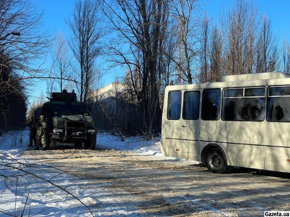 В Припяти стартовали масштабные военные учения. Военные защищают город от врага, по легенде