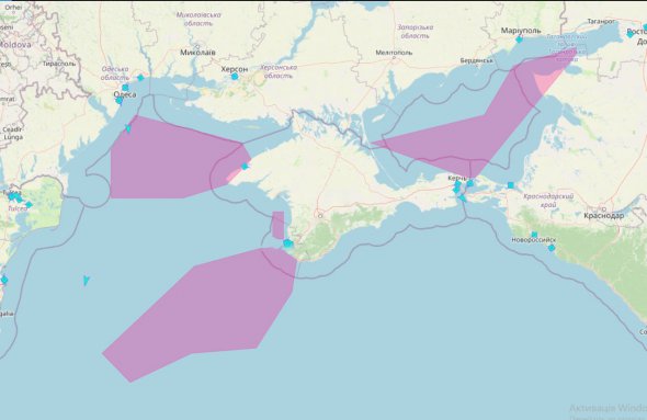 Российский оккупант перекрыл морские пути