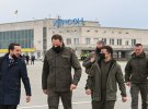 Єрмак супроводжує Зеленського під час поїздком областями