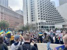 Акция за мир в Украине прошла в Сан-Франциско